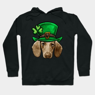 St Patricks Day Dachshund Hoodie